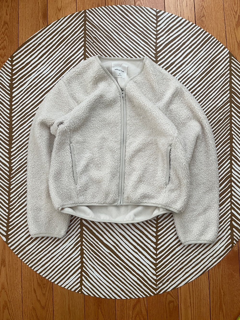 Wilfred Free Fleece Zip Up Cardigan (women’s XXS)